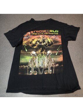 TRAVIS SCOTT 2019 Astroworld Festival We're All In This Together Black T-Shirt S